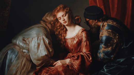 Red Woman puzzle preview